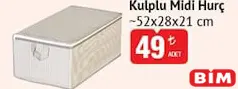 KULPLU MİDİ HURÇ fiyat ve kampanya bilgisi
